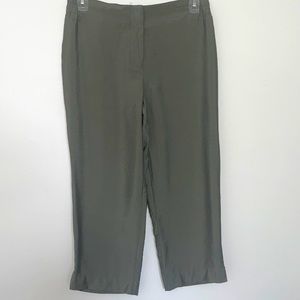 Chicos Pants Olive Green Size 8